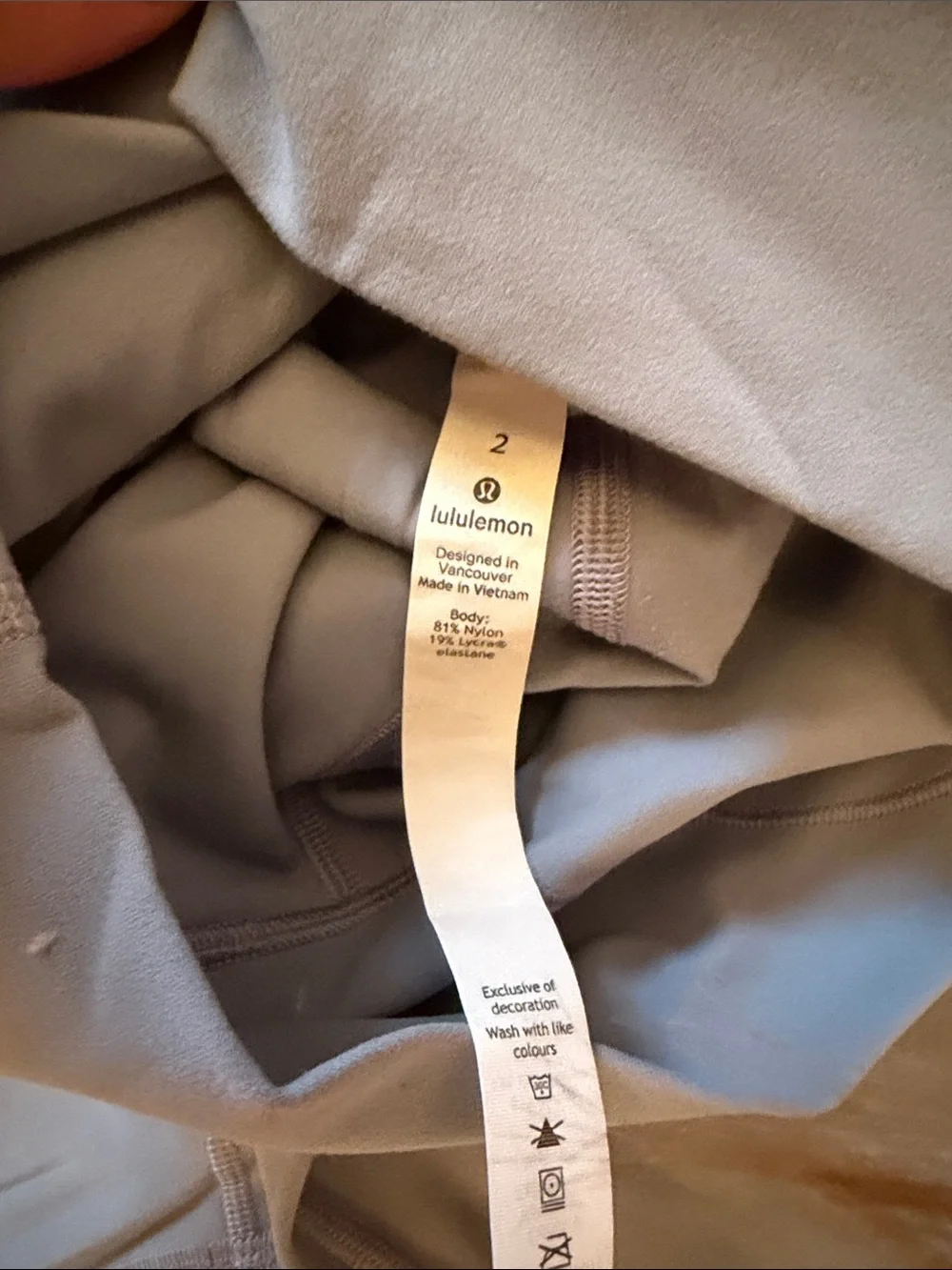 lululemon High-Waist Blue Women's Leggings Size 2